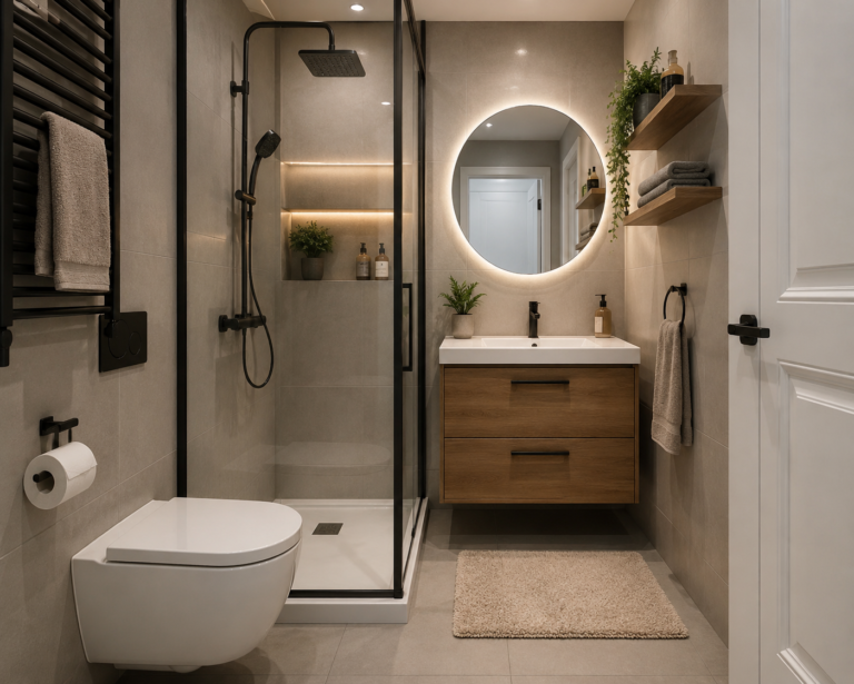 Comment rendre une petite salle de bain plus moderne au Bénin ?