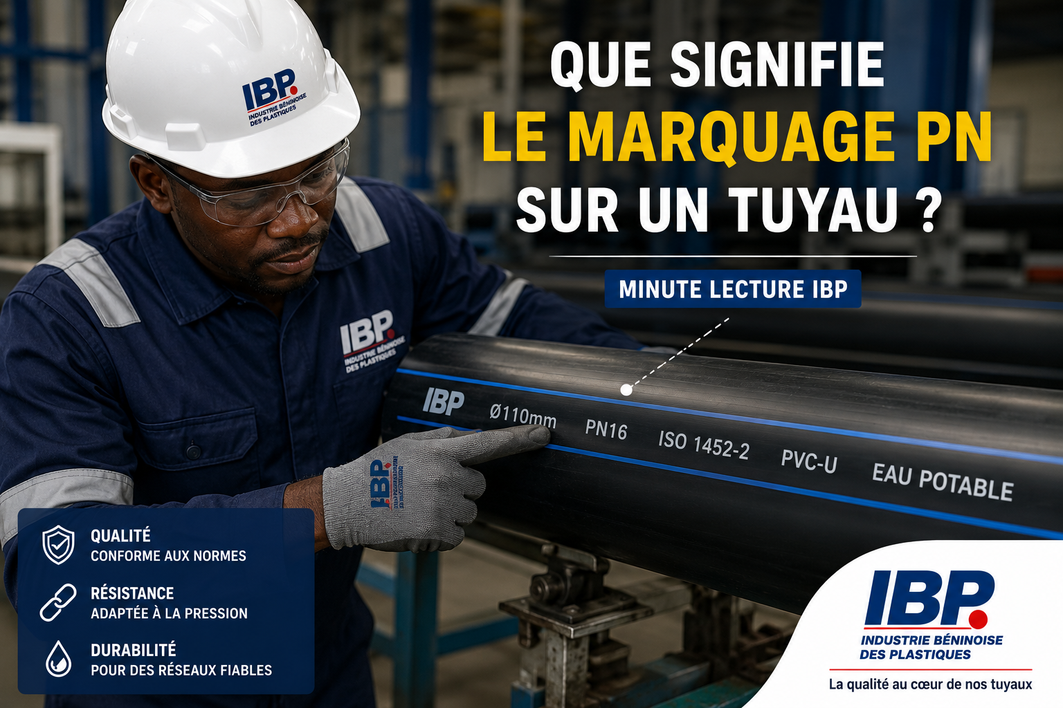 Pourquoi la pression nominale (PN) est-elle importante dans le choix d&rsquo;un tuyau ?