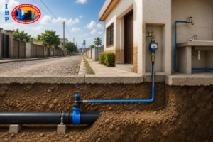 Branchement d’une habitation au réseau de distribution d’eau potable
