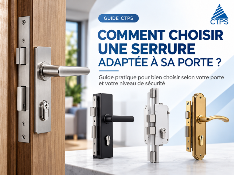 Comment choisir une serrure adaptée à sa porte ?
