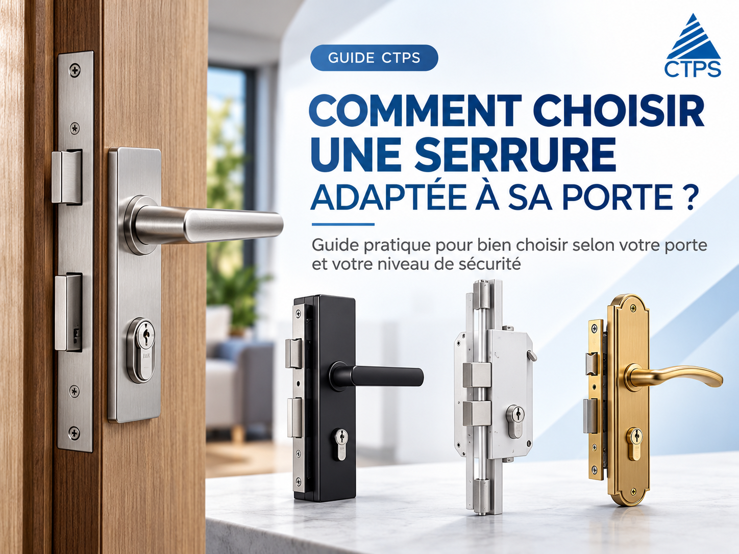 Comment choisir une serrure adaptée à sa porte ?