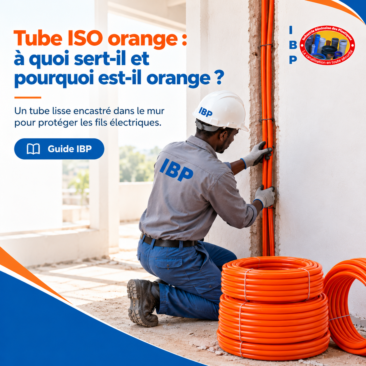 Tube ISO orange : à quoi sert-il et pourquoi est-il orange ?